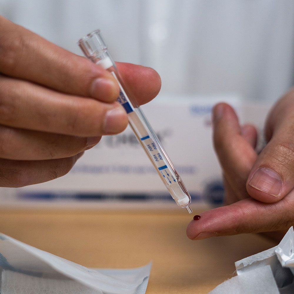 Autoteste HIV Sure Check HIV1/2 com 3 Unidades