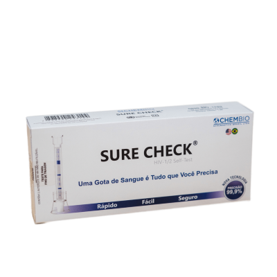 Teste de HIV c/ resultado em 15 minutos